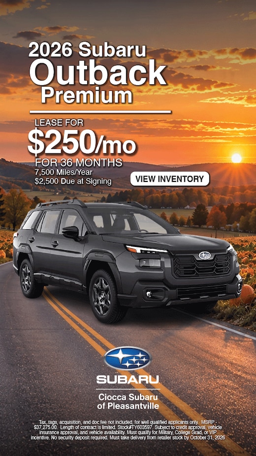 Buy a Subaru Forester, Outback, Crosstrek, Impreza or Legacy