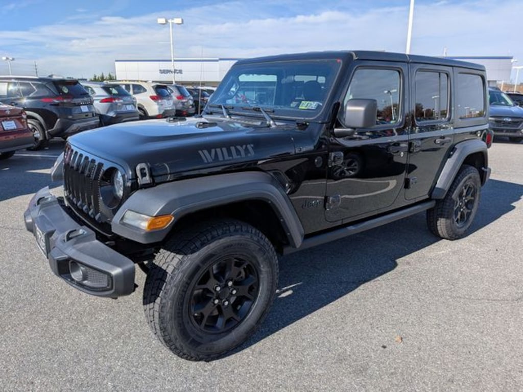 Used 2021 Jeep Wrangler Unlimited Willys SUV