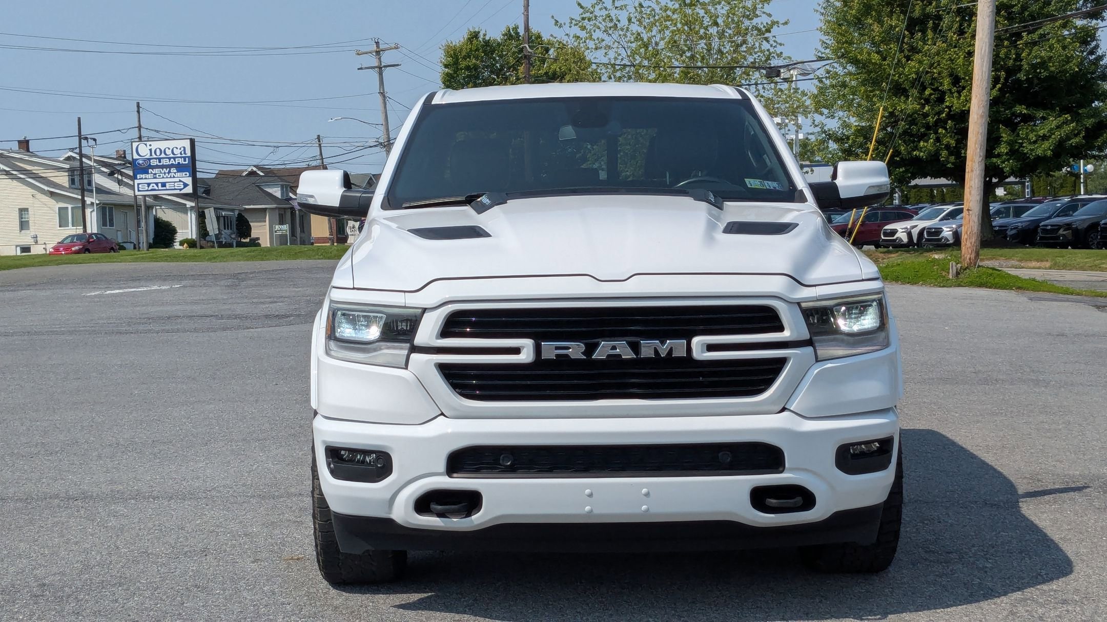 Used 2020 RAM Ram 1500 Pickup Laramie with VIN 1C6SRFJTXLN422138 for sale in Allentown, PA