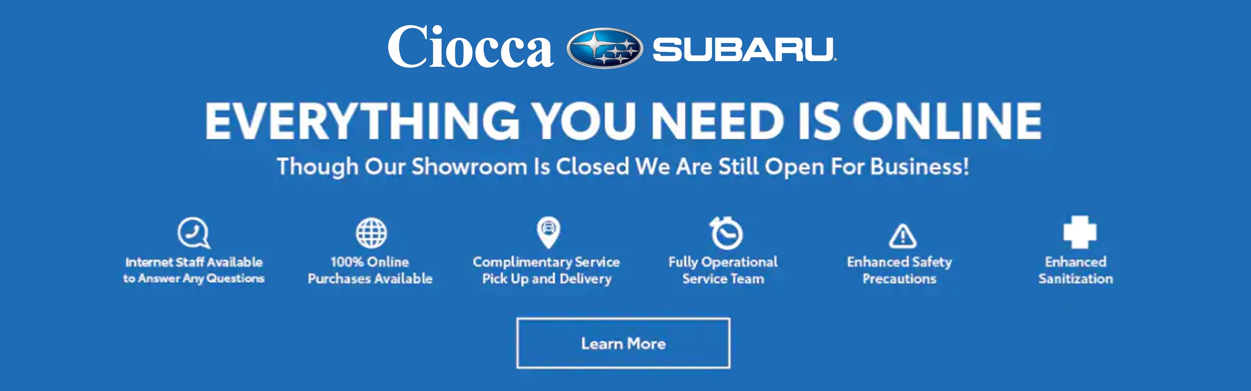 Ciocca Subaru New Subaru & Used Car Dealer in Allentown, Pennsylvania
