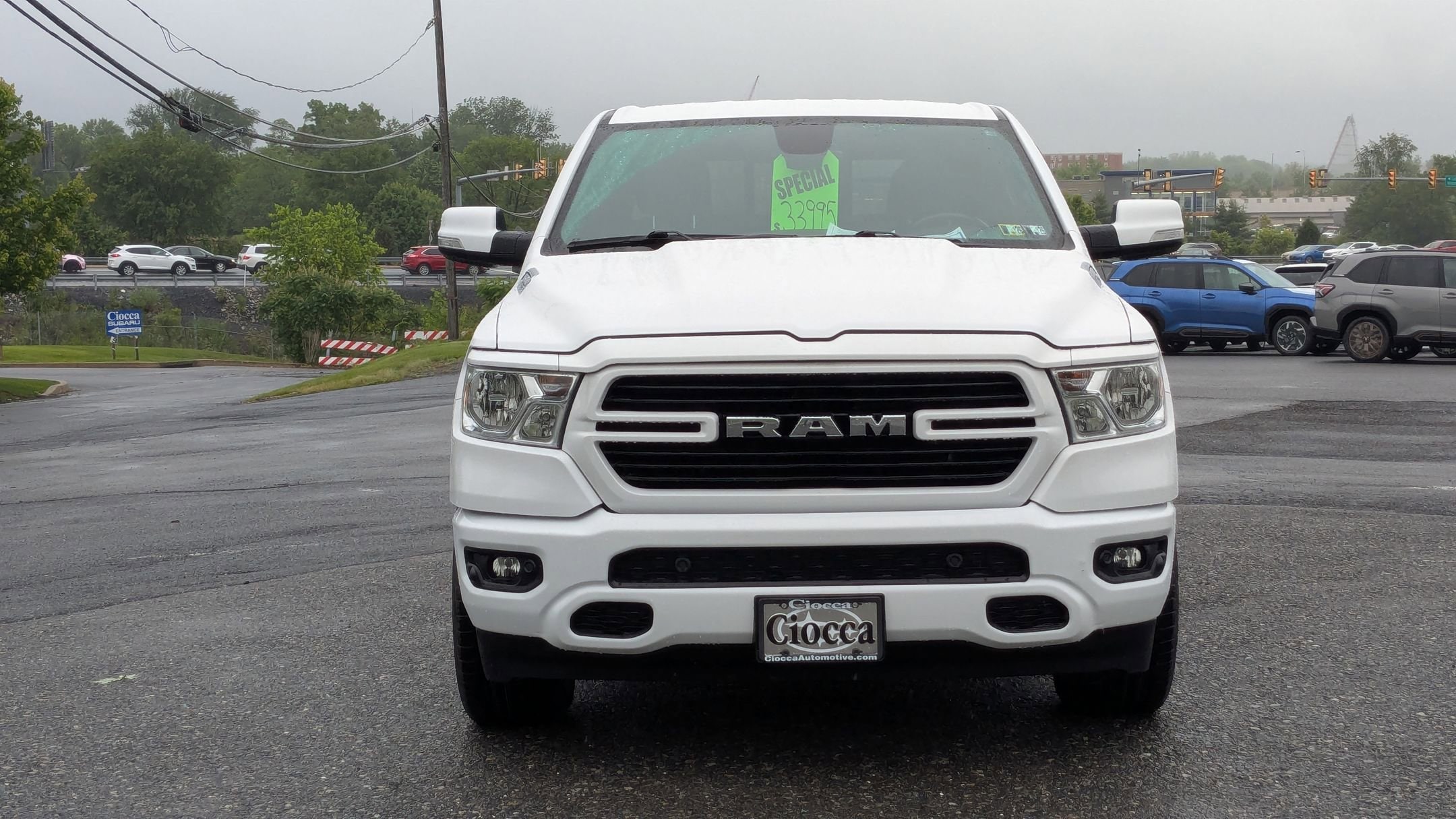 Used 2021 RAM Ram 1500 Pickup Big Horn/Lone Star with VIN 1C6SRFFT3MN785794 for sale in Allentown, PA