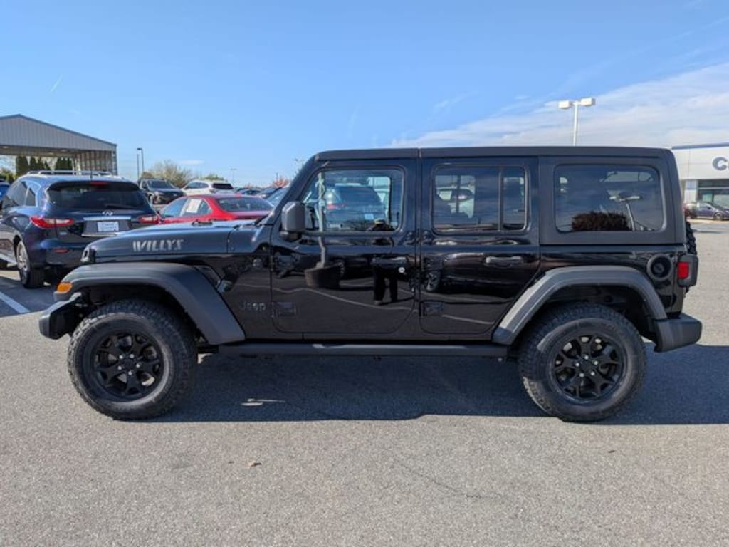 Used 2021 Jeep Wrangler Unlimited Willys SUV