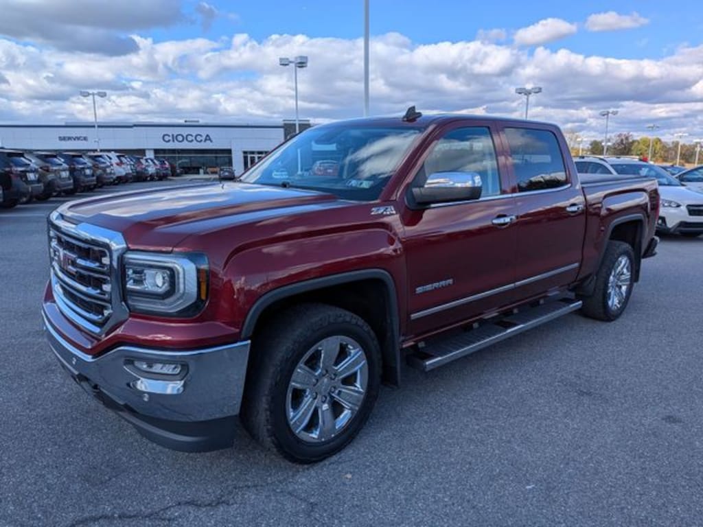 Used 2017 GMC Sierra 1500 SLT Truck Crew Cab
