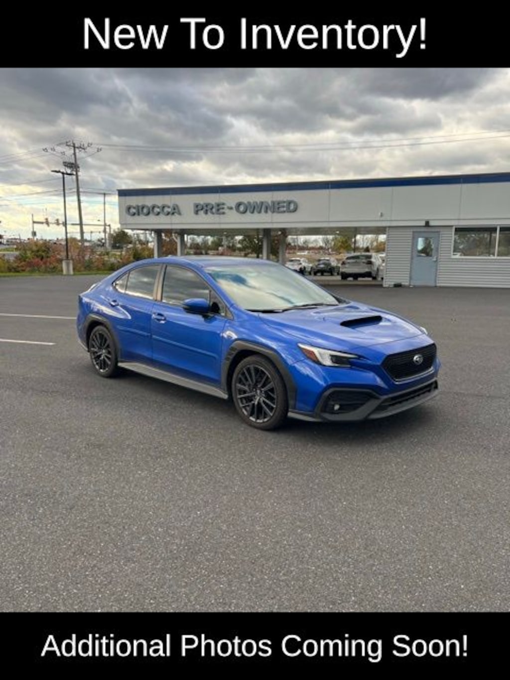 Used 2022 Subaru WRX Limited Sedan