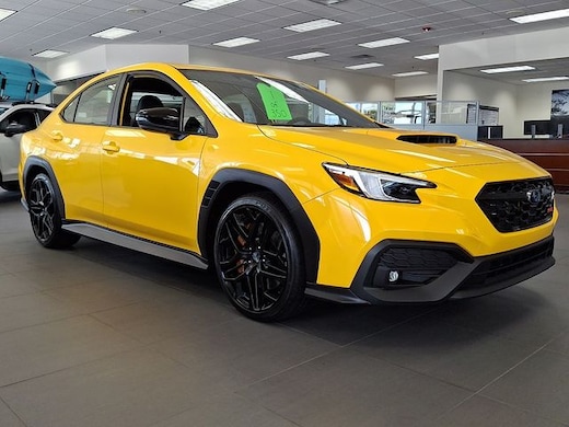 2026 Subaru WRX Series.Yellow Sedan