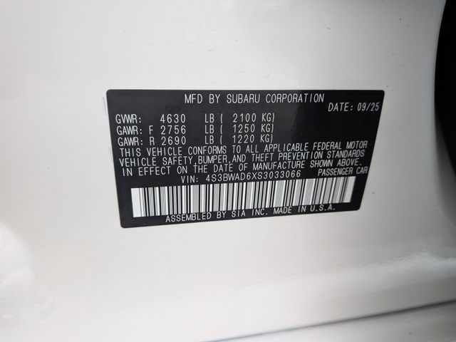 2025 Subaru Legacy Premium - Photo 16