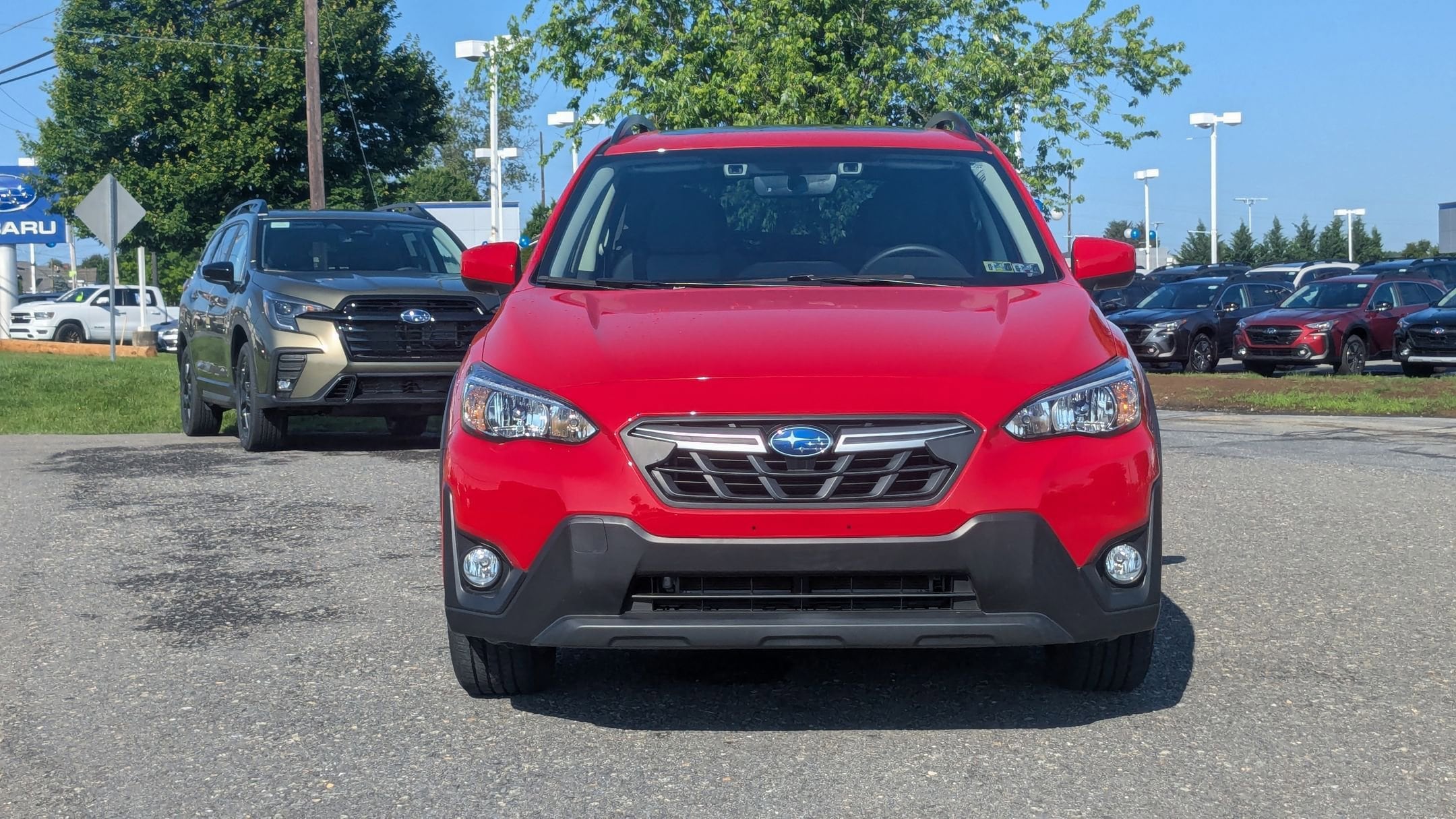 Used 2022 Subaru Crosstrek Premium with VIN JF2GTAEC7NH286213 for sale in Allentown, PA