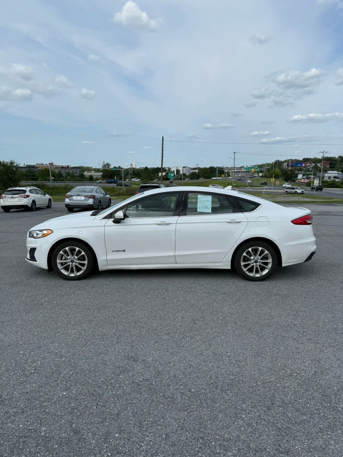 Used 2019 Ford Fusion Hybrid SE with VIN 3FA6P0LU7KR109441 for sale in Allentown, PA