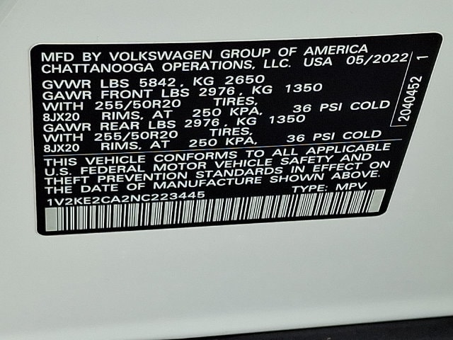 2022 Volkswagen Atlas Cross Sport SE w/Tech - Photo 27