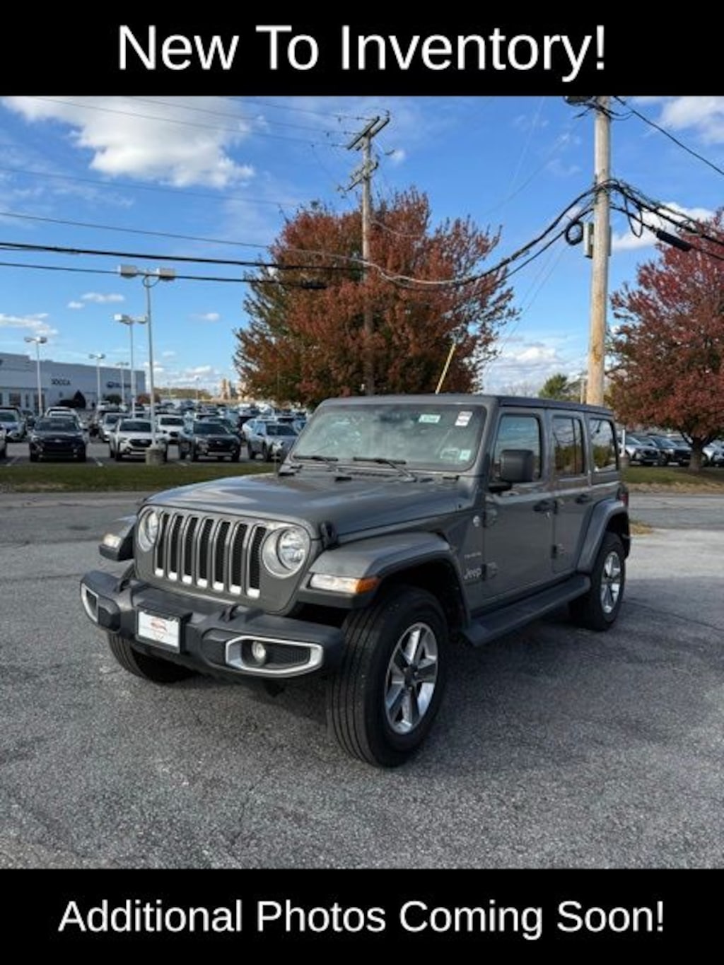 Used 2022 Jeep Wrangler Unlimited Sahara SUV