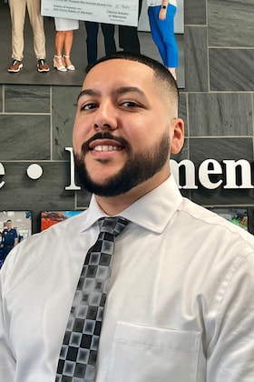 Staff member Angel Santiago from ID_4510e6f13f1b