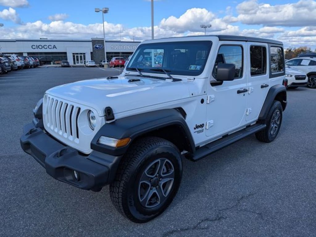 Used 2021 Jeep Wrangler Unlimited Sport S SUV