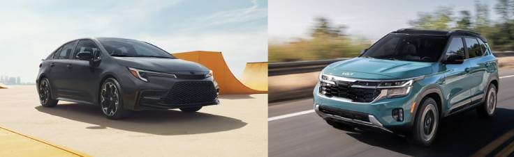 2025 toyota corolla vs kia seltos
