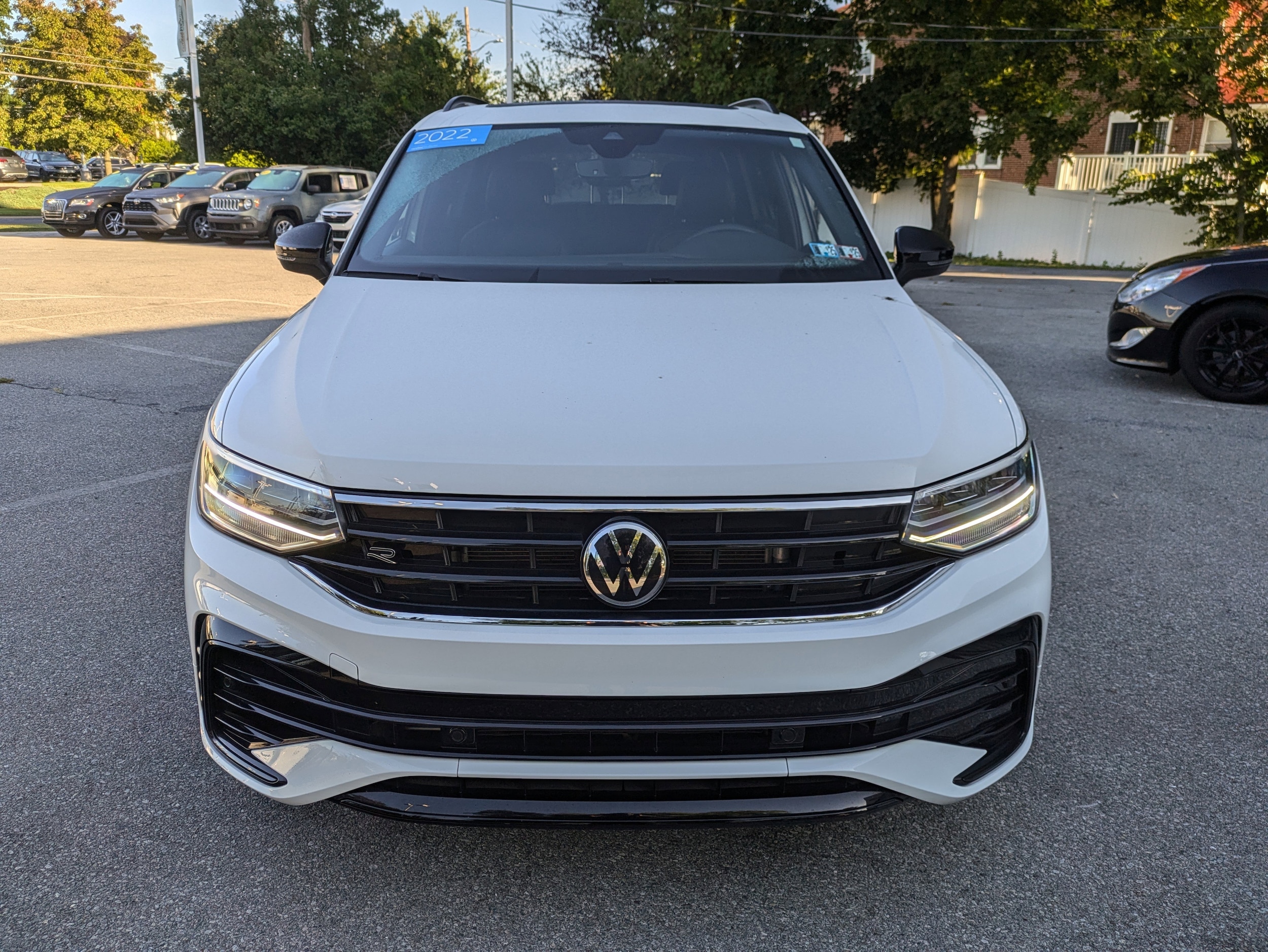 Certified 2022 Volkswagen Tiguan SE R-LINE BLACK with VIN 3VV8B7AXXNM042506 for sale in Allentown, PA