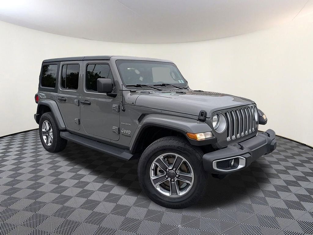 Used 2021 Jeep Wrangler Unlimited Sahara SUV