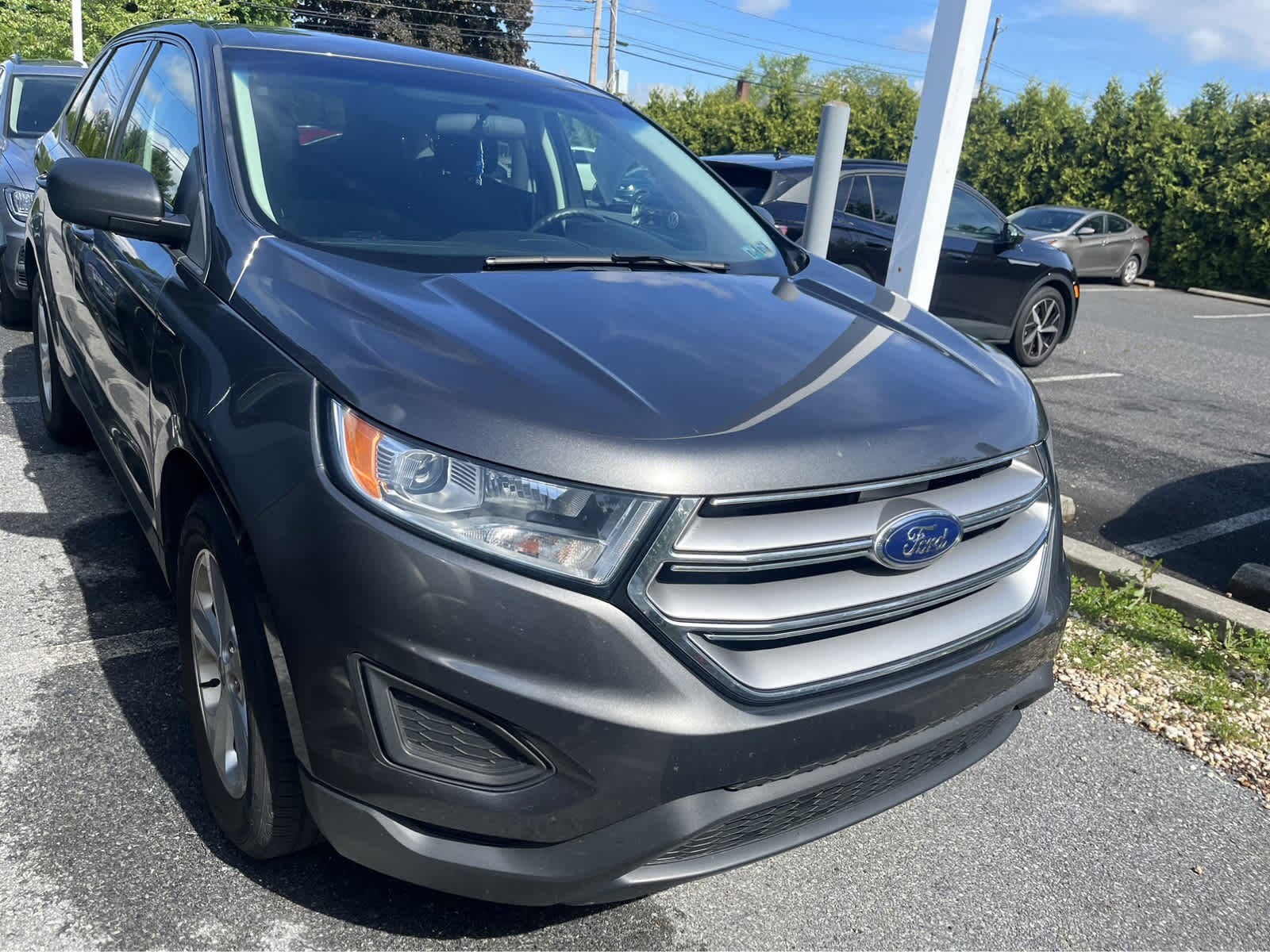 Used 2017 Ford Edge SE with VIN 2FMPK4G96HBC51311 for sale in Allentown, PA