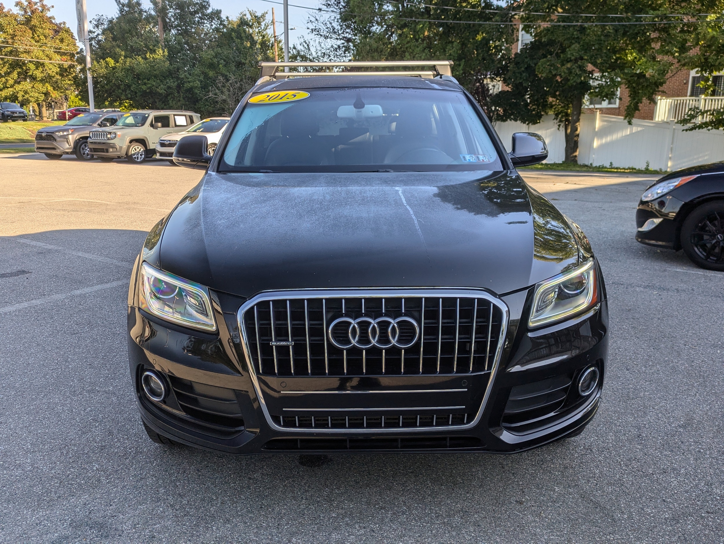 Used 2015 Audi Q5 Premium Plus with VIN WA1LFAFP0FA128077 for sale in Allentown, PA