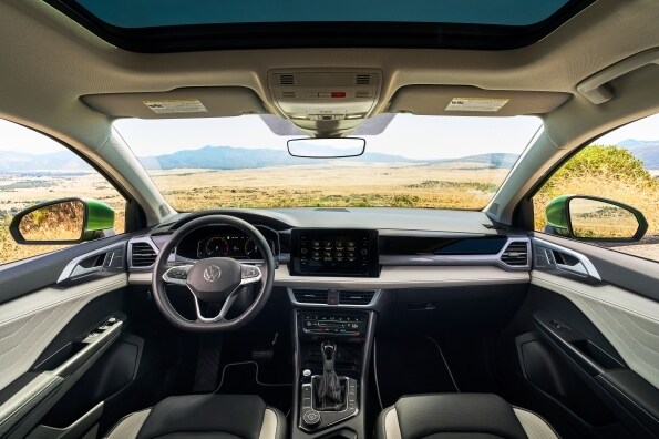 vw taos interior
