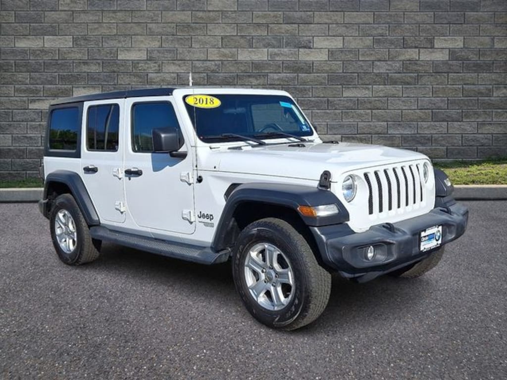 Used 2018 Jeep Wrangler Unlimited Sport S SUV