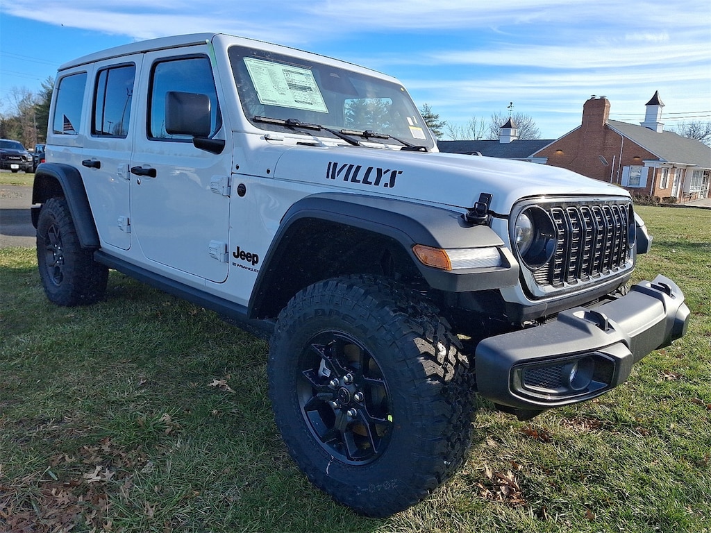 New 2026 Jeep Wrangler 4-DOOR WILLYS Sport Utility