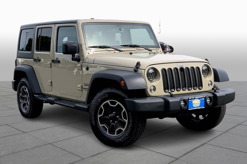 Used 2017 Jeep Wrangler JK Unlimited Sport 4x4 SUV