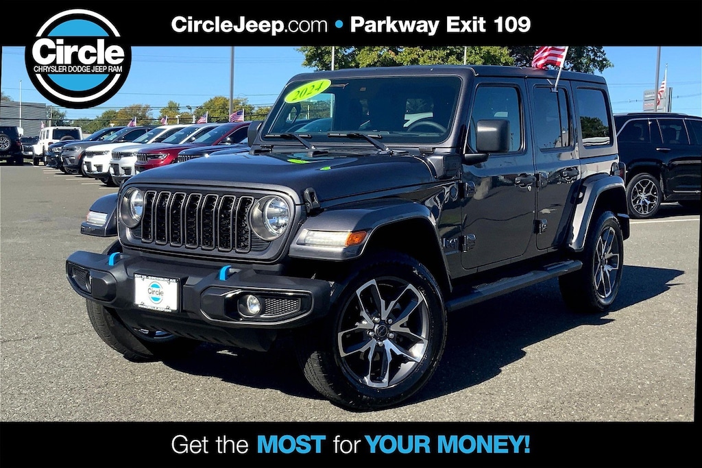 Used 2024 Jeep Wrangler 4xe Sport SUV