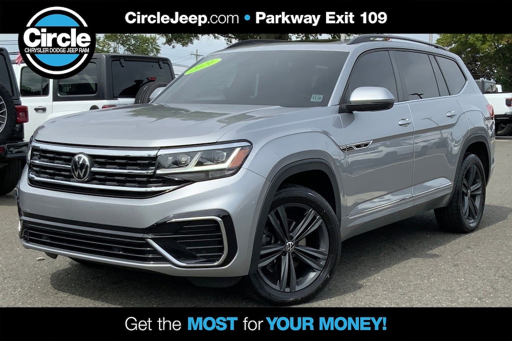 Used 2021 Volkswagen Atlas 3.6L V6 SE w/Technology R-Line 4MOTION SUV