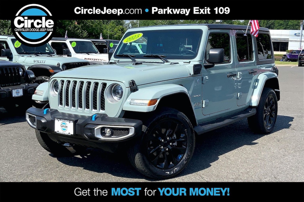 Used 2023 Jeep Wrangler 4xe Sahara SUV