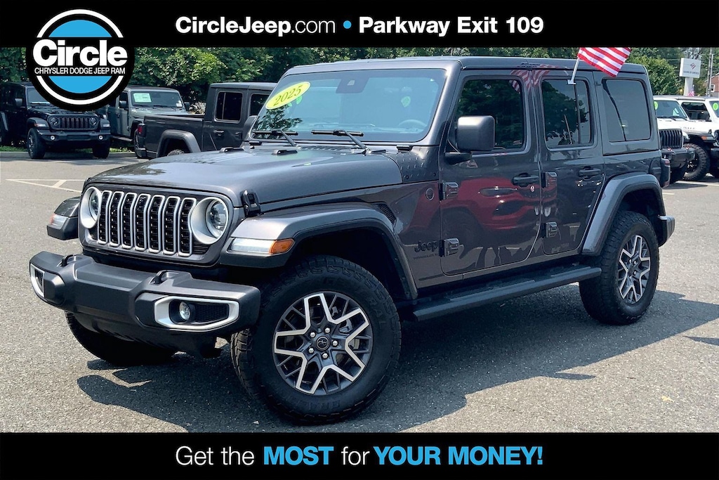 Certified 2025 Jeep Wrangler Sahara SUV