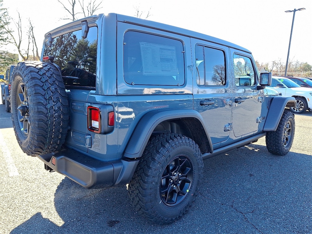 New 2026 Jeep Wrangler 4-DOOR WILLYS Sport Utility