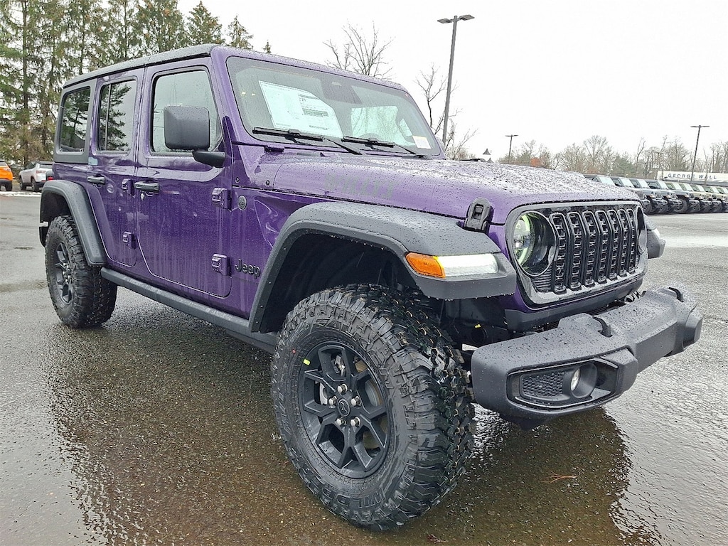 New 2026 Jeep Wrangler 4-DOOR WILLYS Sport Utility
