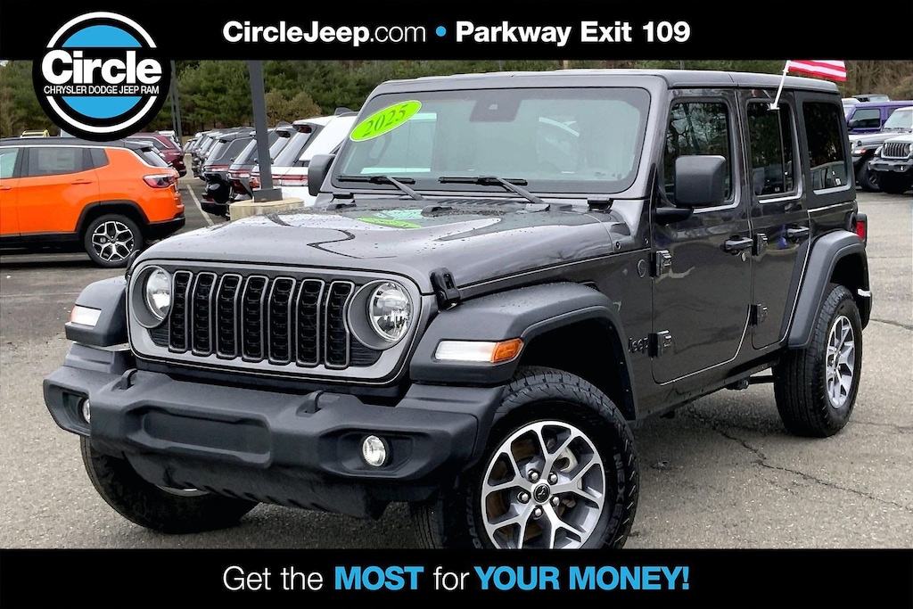 Certified 2025 Jeep Wrangler Sport SUV