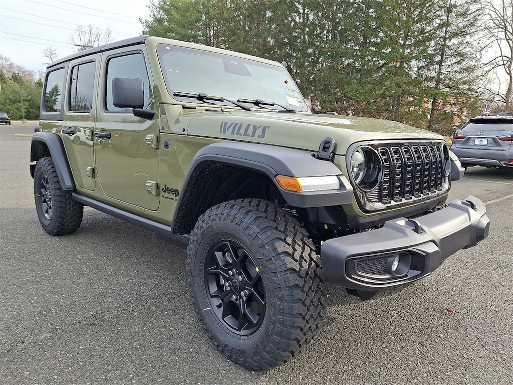 New 2026 Jeep Wrangler 4-DOOR WILLYS Sport Utility