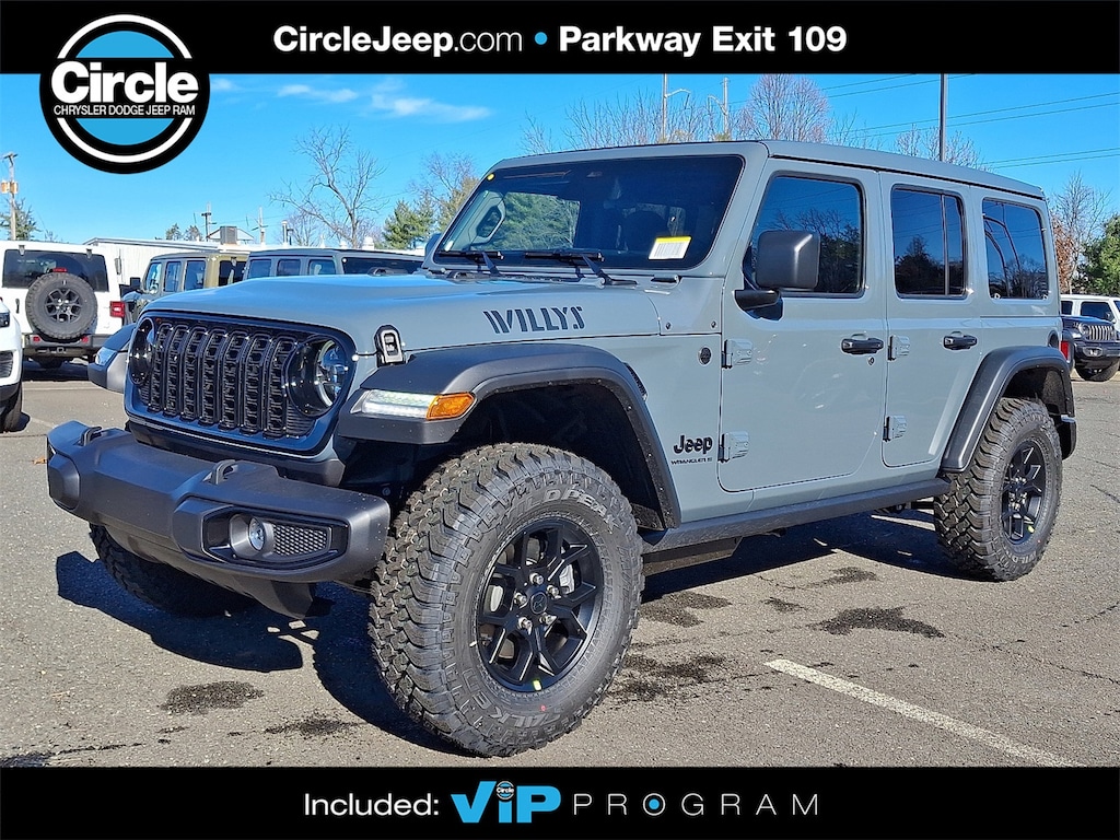 New 2026 Jeep Wrangler 4-DOOR WILLYS Sport Utility