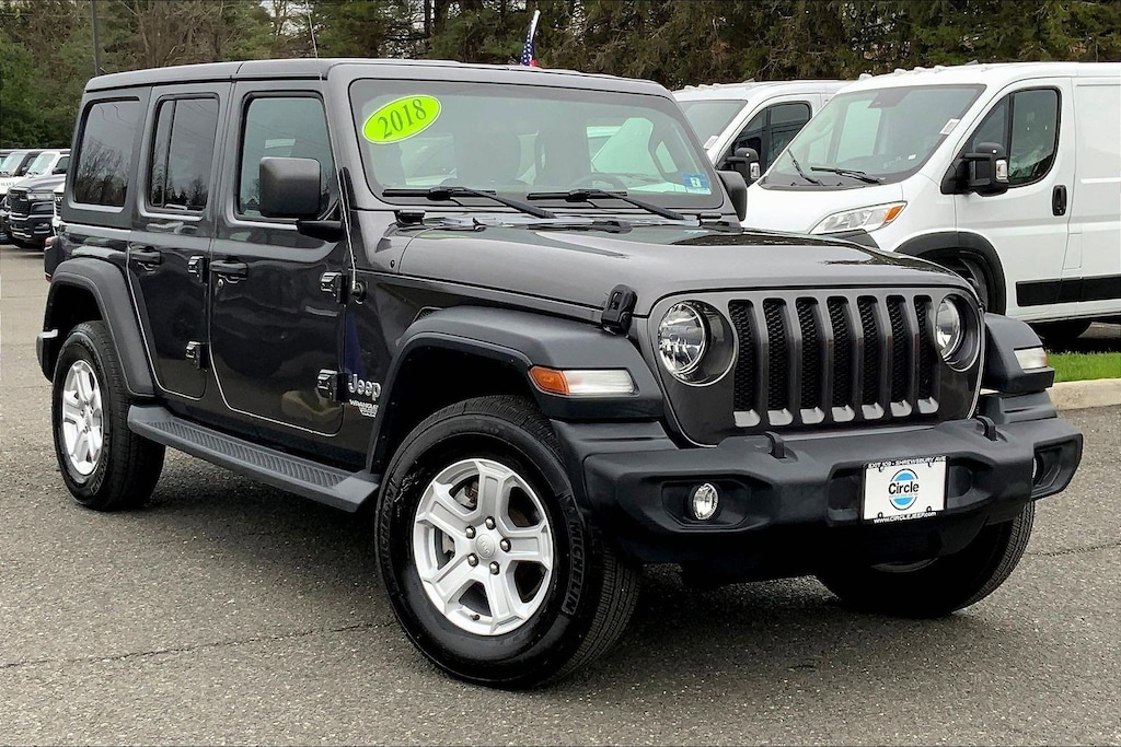 Used 2018 Jeep Wrangler Unlimited Sport 4x4 SUV