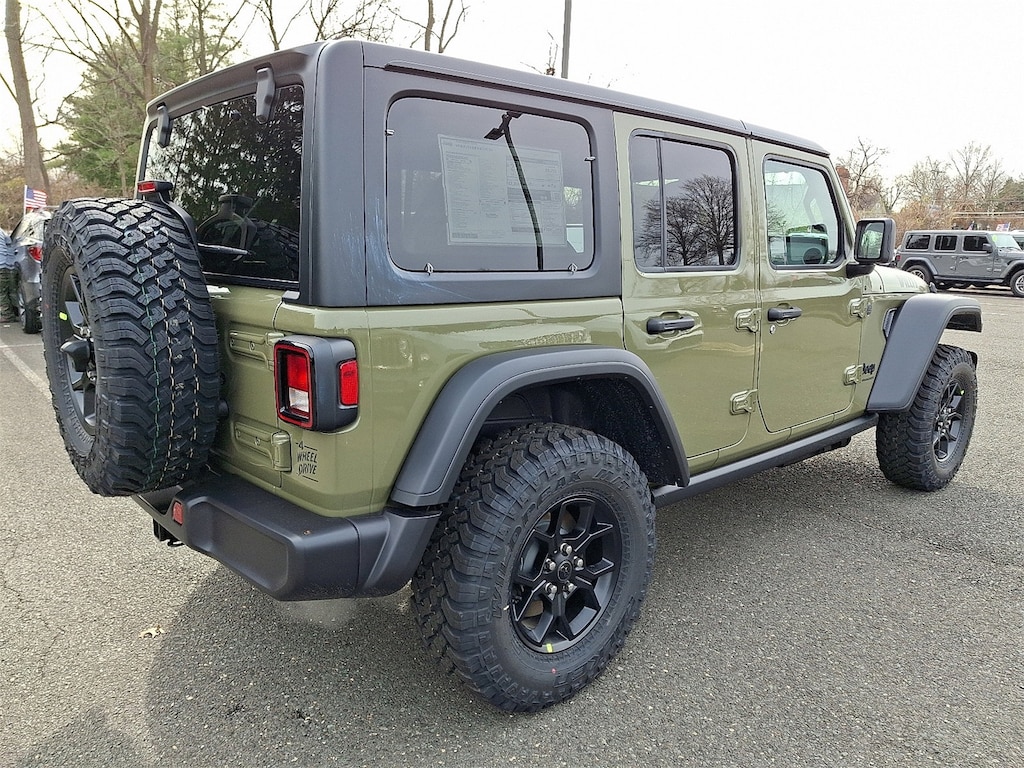 New 2026 Jeep Wrangler 4-DOOR WILLYS Sport Utility