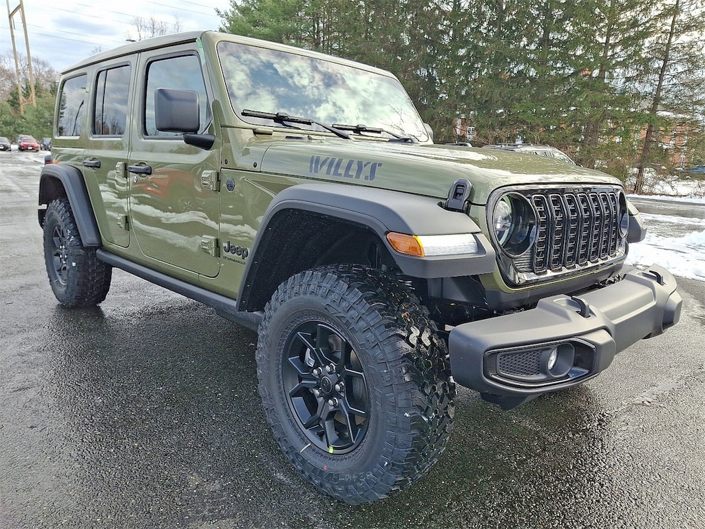 New 2026 Jeep Wrangler 4-DOOR WILLYS Sport Utility