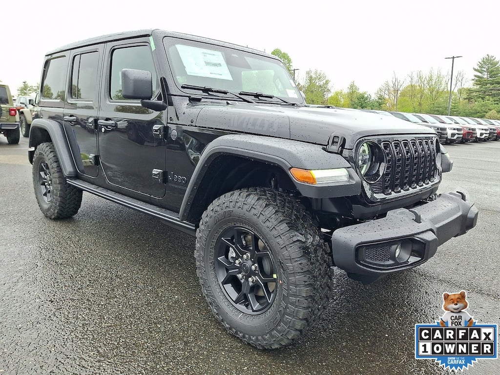 New 2026 Jeep Wrangler 4-DOOR WILLYS Sport Utility