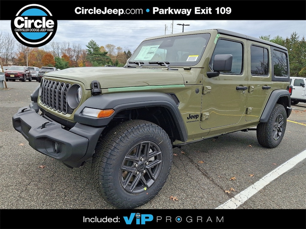 New 2026 Jeep Wrangler 4-DOOR SPORT S Sport Utility