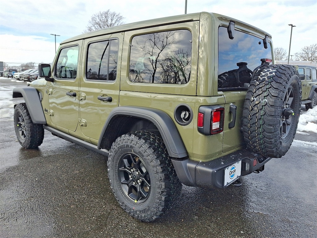 New 2026 Jeep Wrangler 4-DOOR WILLYS Sport Utility