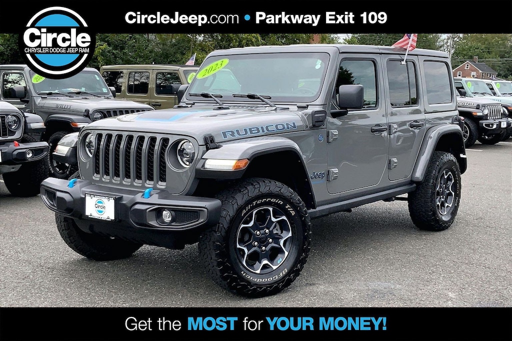 Certified 2023 Jeep Wrangler 4xe Rubicon SUV