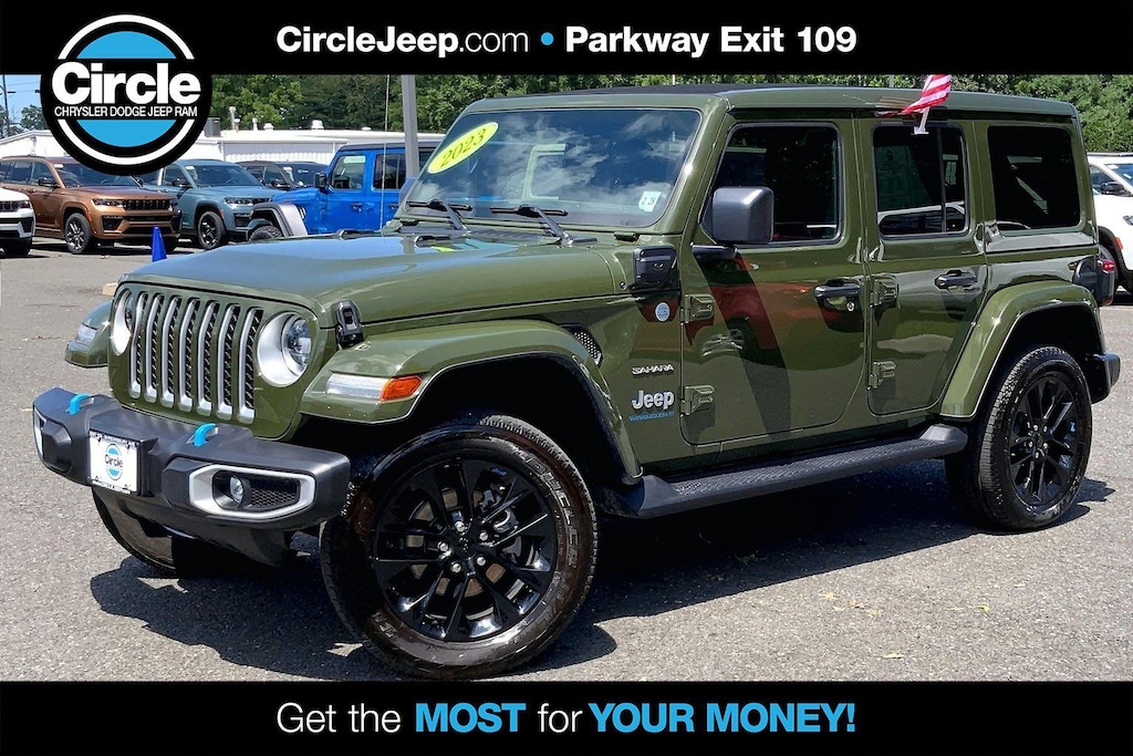 Certified 2023 Jeep Wrangler 4xe Sahara SUV