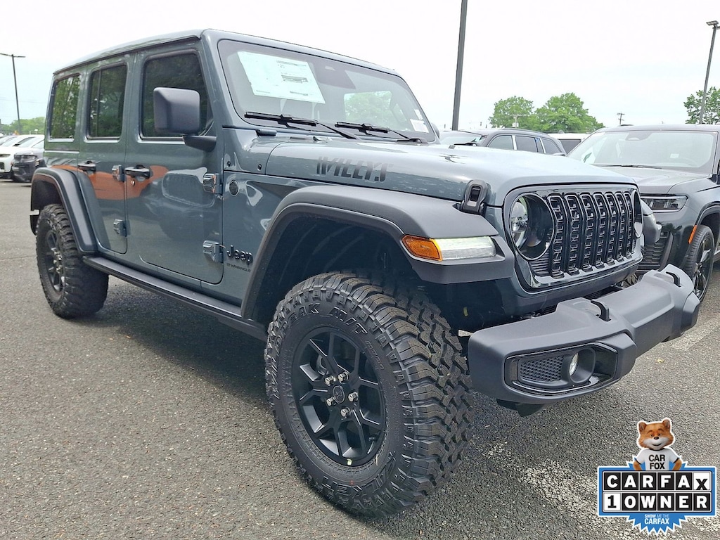 New 2026 Jeep Wrangler 4-DOOR WILLYS Sport Utility