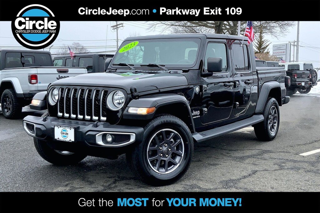 Certified 2023 Jeep Gladiator Overland Truck Crew Cab