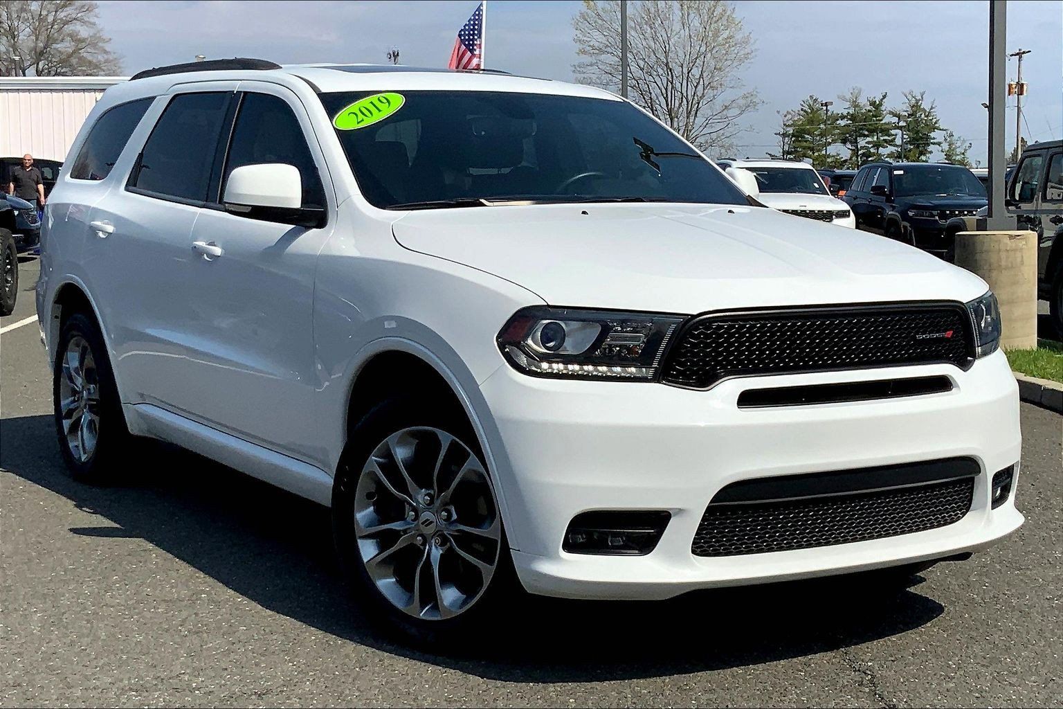 Used 2019 Dodge Durango GT Plus with VIN 1C4RDJDG2KC658509 for sale in Shrewsbury, NJ
