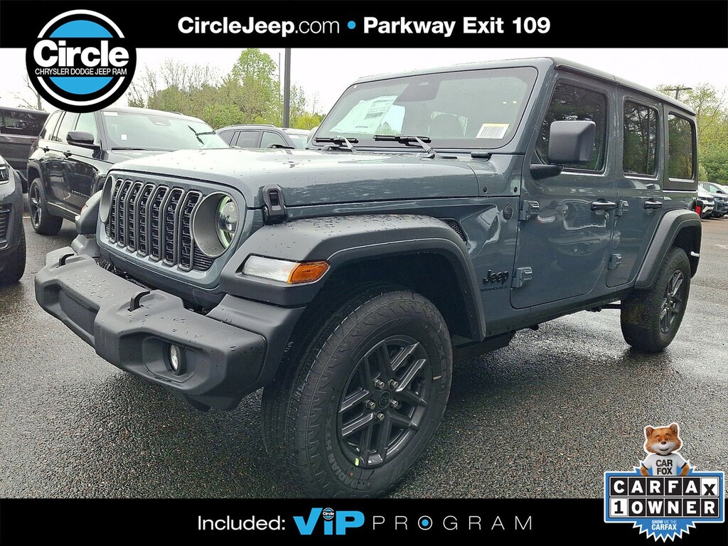 New 2026 Jeep Wrangler 4-DOOR SPORT S Sport Utility