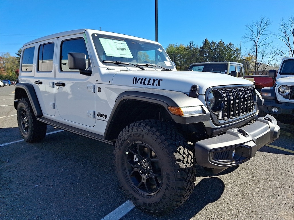 New 2026 Jeep Wrangler 4-DOOR WILLYS Sport Utility