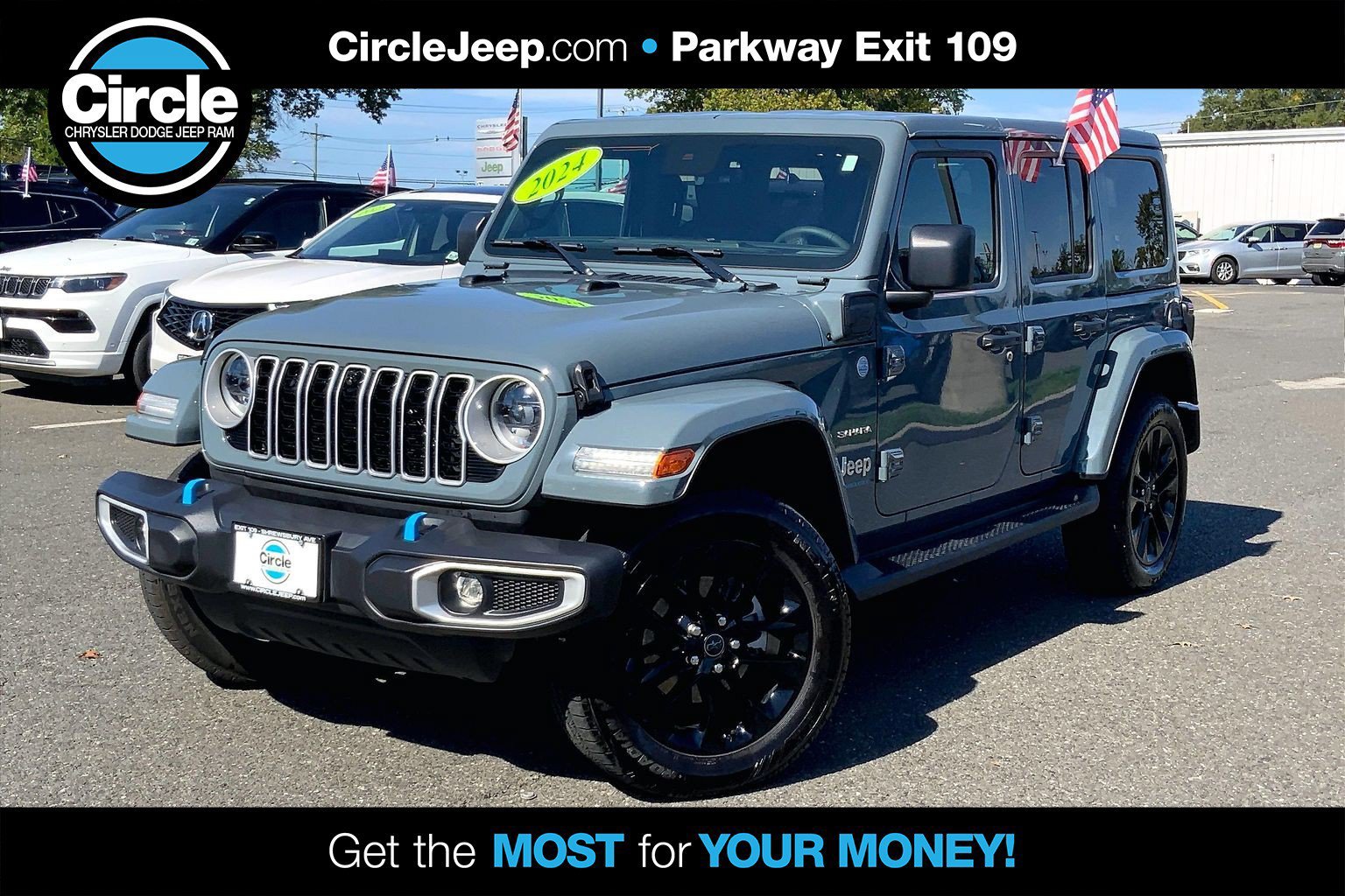 Certified 2024 Jeep Wrangler 4xe Sahara SUV