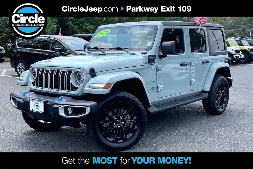 Certified 2024 Jeep Wrangler 4xe Sahara SUV