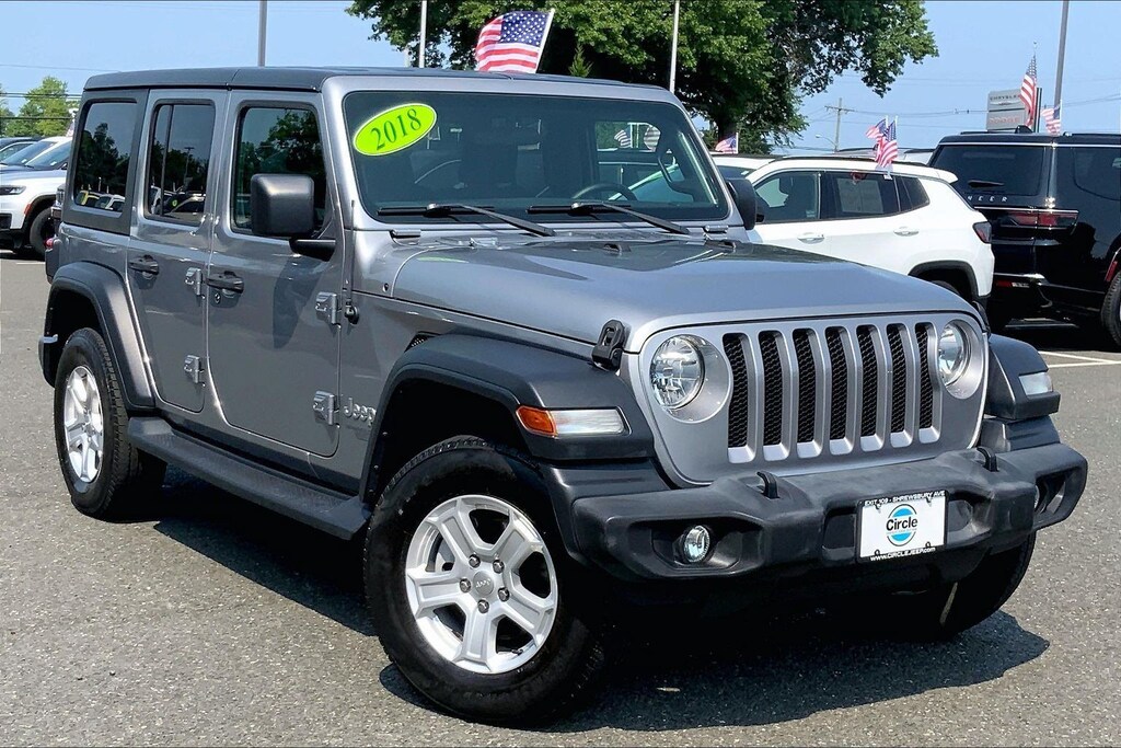 Used 2018 Jeep Wrangler Unlimited Sport 4x4 SUV